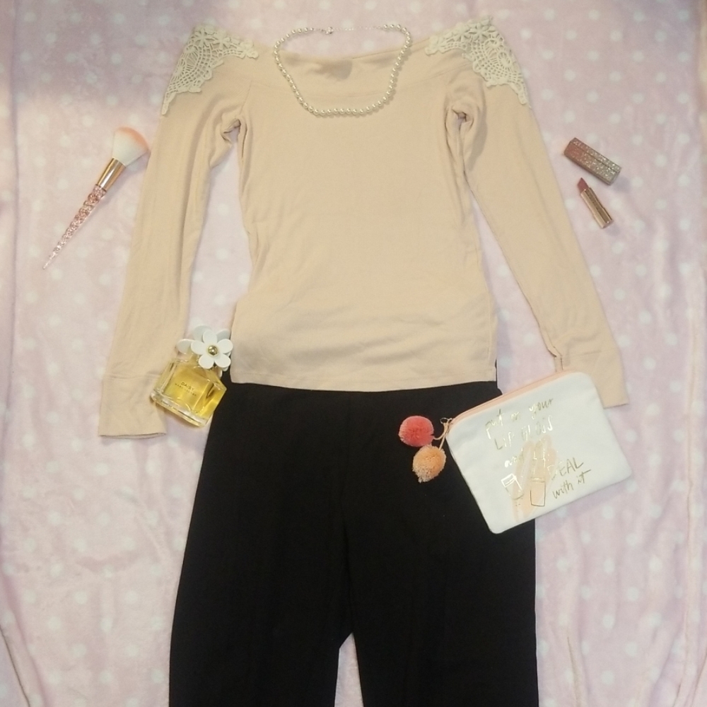 Hollister Co. Swoop Neck Top